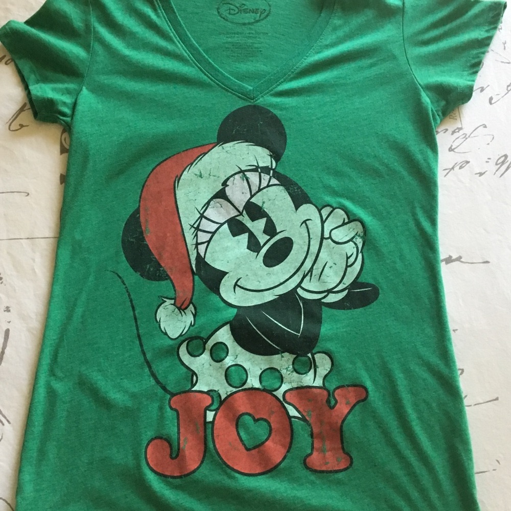 Disney Christmas Minnie Mouse Shirt